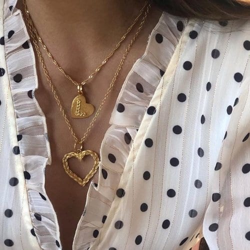 BRAIDED LOVE NECKLACE
